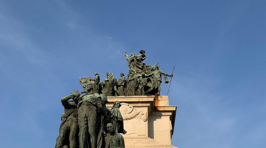 Monumento do Ipiranga localizado no Parque da Independência