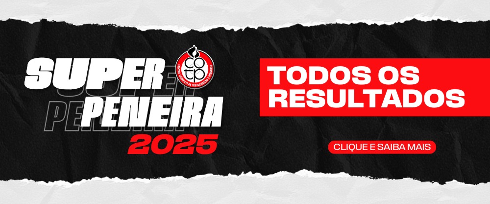 Na imagem, arte de divulgação de todos resultados da Super Peneira. 